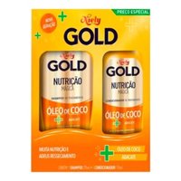 Kit Niely Gold Sh+cond.275ml Nutr.podero