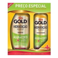 Kit Niely Gold Sh300+cond200ml Agua De C