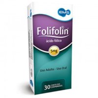 Folifolin 5mg 30com Ems