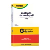 Gen Maleato Enalapril 10mg 30com Cimed